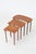 The table tops were restored and sealed with a satin finish. Correspondingly pleasant feel. Here are the dimensions:...