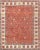 2020s Pasargad Home Nomad Wool Area Rug, 7' 9" X 9'10", Rust For Sale - Image 5 of 5