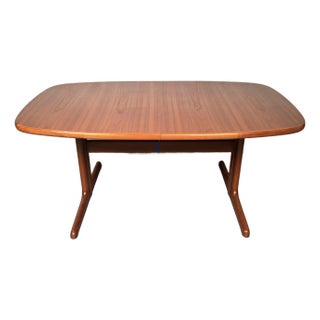 Mid-Century Modern Teak Dining Table For Sale