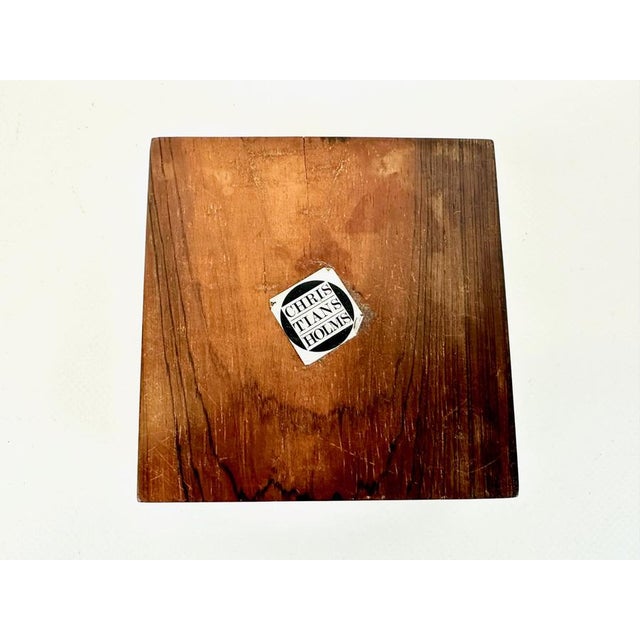 Mid-Century Modern Danish Rosewood Bowl, 1960s For Sale - Image 10 of 11