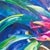 Modern Ruby Bromeliad - Tomoko Parry, C. 1990s For Sale - Image 3 of 10