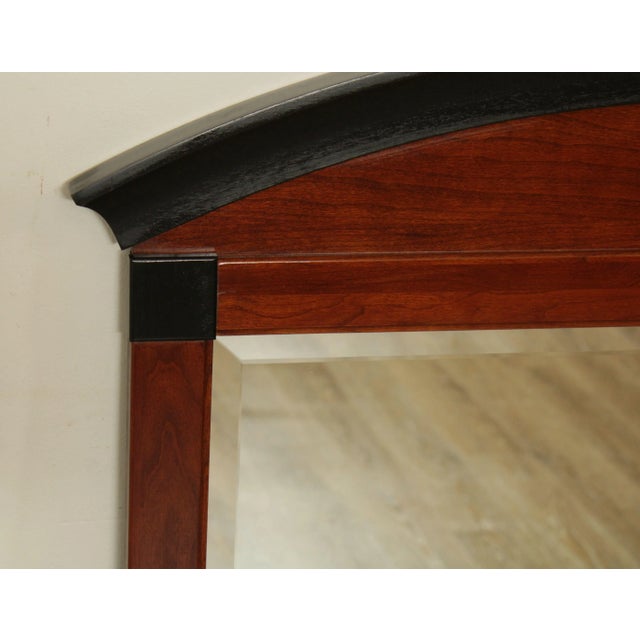 1990s Ethan Allen American Impressions Cherry Wall Mirror For Sale - Image 5 of 13