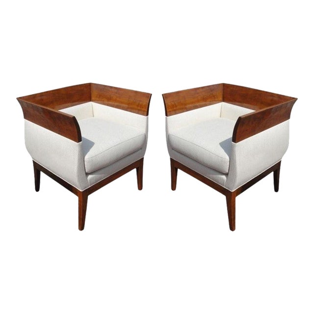 HBF Chalice Chairs by Orlando Diaz-Azcuy - A Pair For Sale