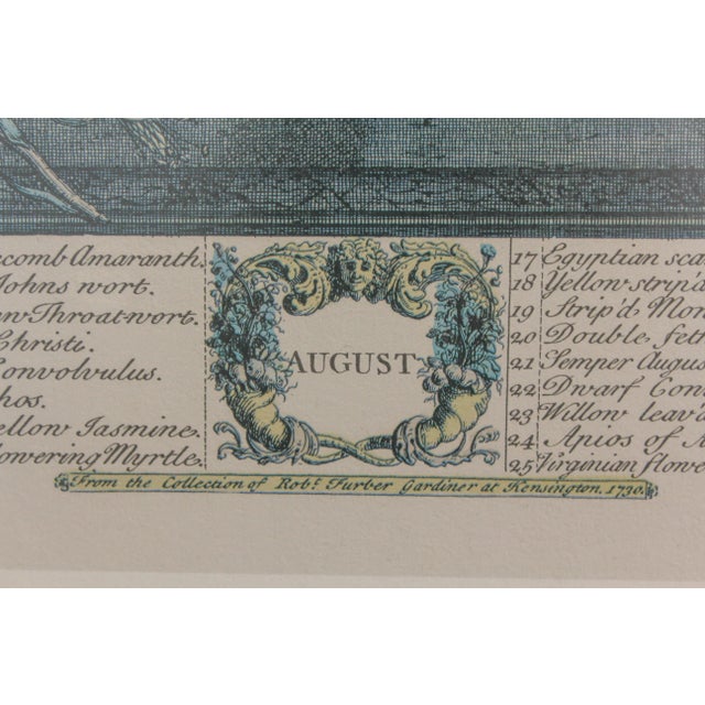 Pair Framed & Matted Anniversary Prints July & August For Sale - Image 10 of 13