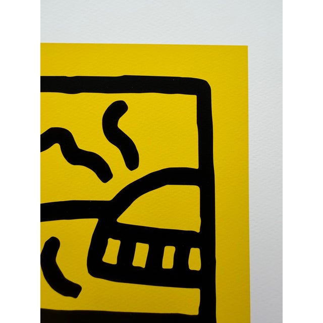 Keith Haring (1958-1990), Untitled, 1984, (Pyramid With UFOs),Copyright Keith Haring Foundation, Licensed by Artestar New York, Printed in the Uk 4/51 For Sale - Image 9 of 10