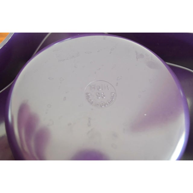 Verso Plastic Bowls by Walter Zeischegg for Helit, 1960s, Set of 2 For Sale - Image 9 of 10