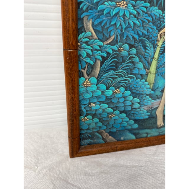 K T Hasmara Traditional Balinese Painting For Sale - Image 9 of 12