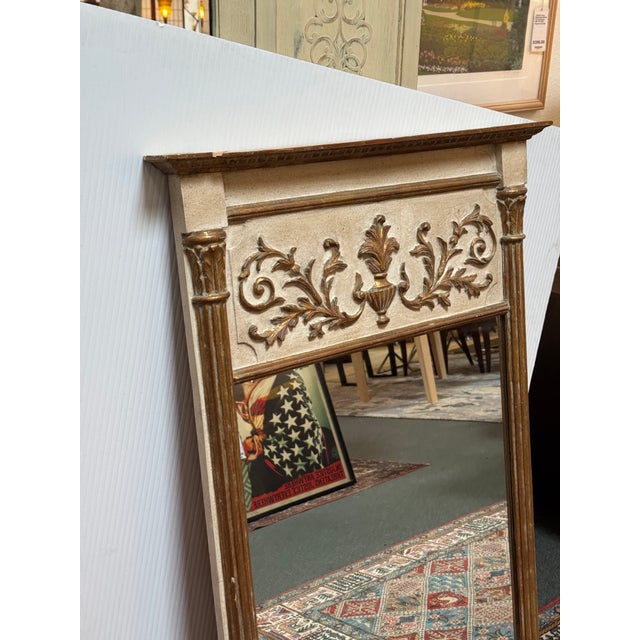 Neoclassical Neoclassical Mantle Mirror, Vintage For Sale - Image 3 of 12