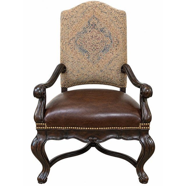 2000 - 2009 Thomasville Hills of Tuscany Dining Chairs For Sale - Image 5 of 8