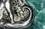 Lovely Small Ornate Cherub Heart Shape Antique Victorian Sterling Silver Picture Photo Frame Home Decor For Sale In New York - Image 6 of 9
