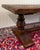 Antique French Dining Farmhouse Monk Refectory Monastery Table Baluster Pedestal For Sale - Image 15 of 18