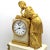 19th-Century Louis Philippe French Gilt Bronze and Marble Pendulum Clock For Sale - Image 5 of 15