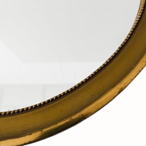 Baroque Mid-Century Baroque French Bow Gold Mirror in Wood, 1950s For Sale - Image 3 of 8