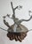 1970s Belgian Brass Bonsai Table Attributed to Willy Daro For Sale - Image 4 of 4
