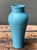 Vintage Studio Pottery Blue Vase For Sale - Image 10 of 14