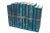 Booth & Williams Decorative Books - Blue Spruce Book Bundle - 1 Foot of Books For Sale - Image 4 of 4