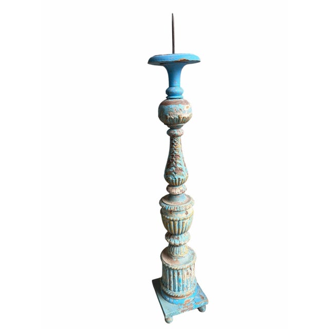 Antique Altar Stick, Church Candlestick | Chairish