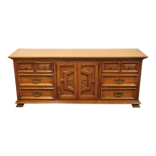 Thomasville Furniture Monterey Collection Spanish Mediterranean 75" Triple Door Dresser 430-50 For Sale