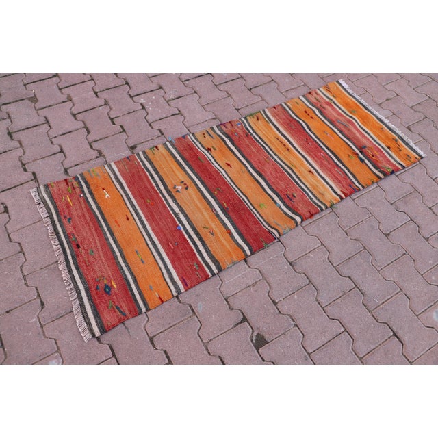 Size: 2.2 x 5.4 ft ( 66 x 163 cm) 26 x 64 inches Color: Organic Natural Dye ( Orange,Red,Black,White,Green,Blue )...