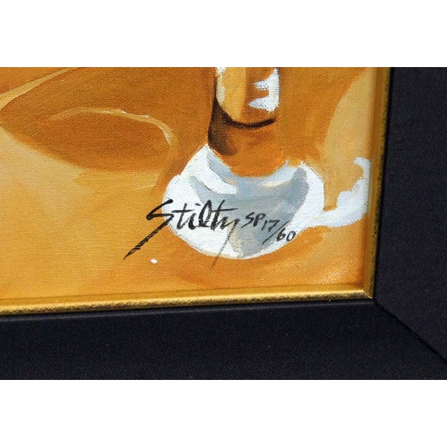 Thomas Stiltz "Sauternes & Green Grapes" Hand Signed & Embellished Art Sold Out! For Sale - Image 4 of 7