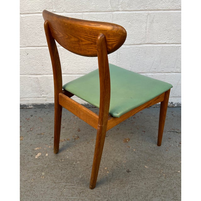 1960s Heywood Wakefield Laminate Top Student Desk W/ Chair For Sale - Image 16 of 17
