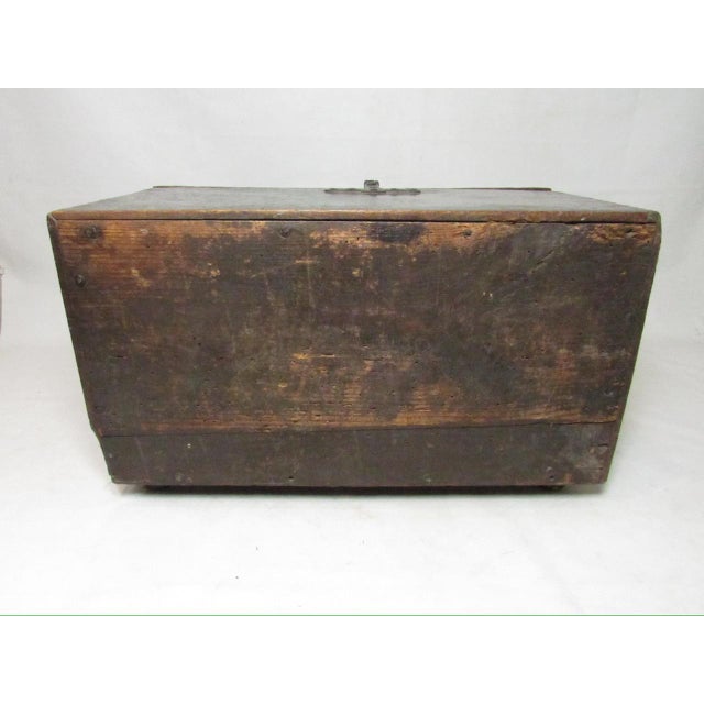 Wood 17th. Century Indo-Portuguese Vargueno For Sale - Image 7 of 12