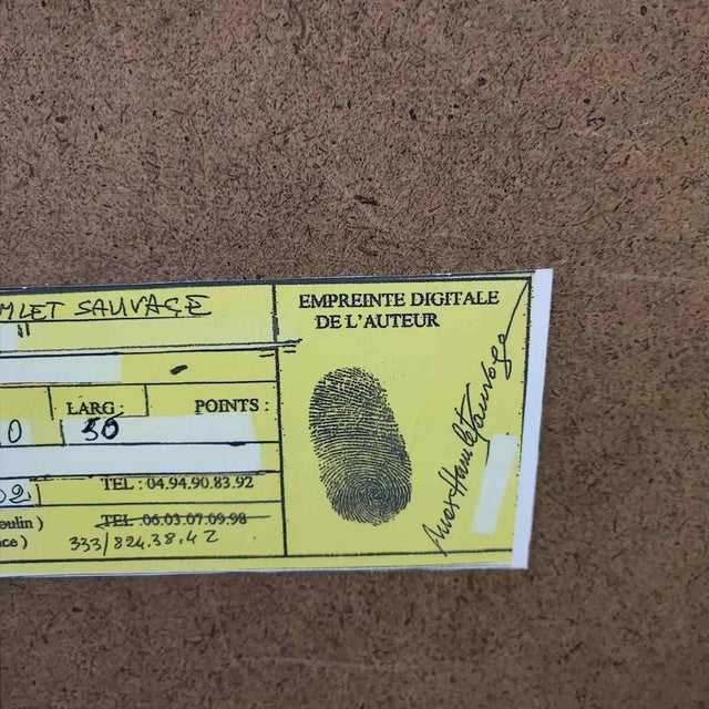 Max Hamlet, Animal Heads, Acrylic Painting on Board, Framed For Sale - Image 13 of 14