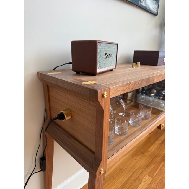 Buster + Punch “The Rockstar” Bar – American Walnut – Like New For Sale - Image 17 of 18