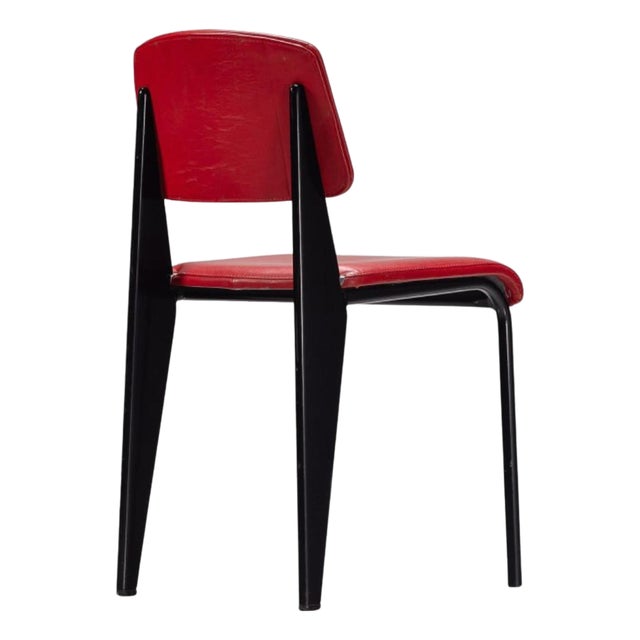 Model 306 Métropole Standard Chair by Jean Prouvé, France, 1951 For Sale