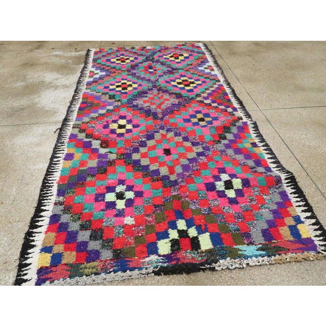 Mid 20th Century Galerie Shabab Collection Mid-20th Century Persian Flatweave Kilim Rug For Sale - Image 5 of 10