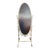 Oval Floor Mirror, 1980s For Sale - Image 6 of 6