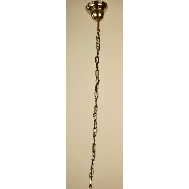 Vintage Chandelier in Brassard Wood by Oswald Haerdtl, 1933 For Sale - Image 6 of 18