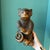 Plastic Vintage Mid-Century Resin Monkey Statue For Sale - Image 7 of 9