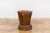 A 19th century rustic teak wood mortar urn, perfect to be used as an antique planter for a vintage home décor. This 19th-...