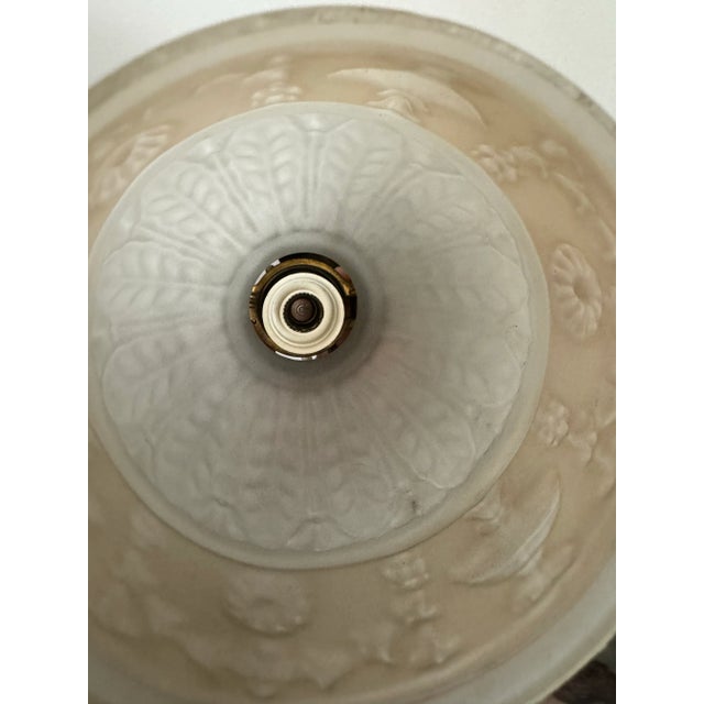 1920s/30s Art Deco Petite Pendant Light For Sale - Image 9 of 10