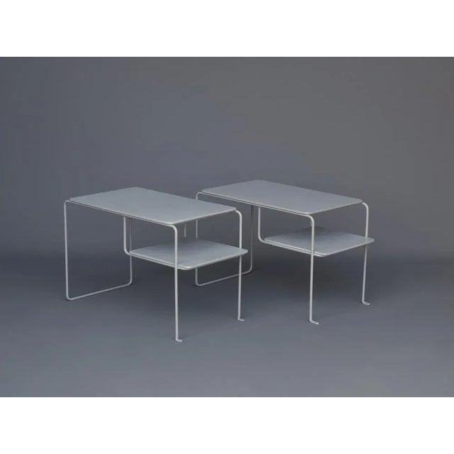 1950s Beek Side Tables by Elmar Berkovich for 't Spectrum, 1956, Set of 2 For Sale - Image 5 of 12