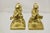 Vintage Pm Craftsman "Tug of War" Brass Children Playing Figural Bookends - Pair For Sale - Image 9 of 12