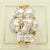 1980s Vintage Cellino 18k Diamond Natural Pearl Cocktail Ring, Size 5.75 For Sale - Image 10 of 11