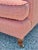 Wood O’Henry House Rolled Arm George Smith Style Upholstered Chair For Sale - Image 7 of 9
