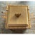 Gilded Bamboo Detailed Box With Linen Textured Sides For Sale In Miami - Image 6 of 11