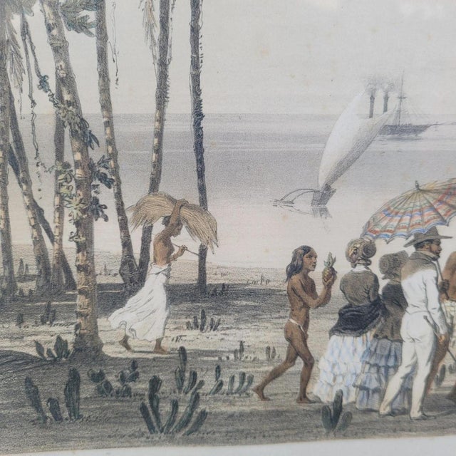 Unknown, Hunting in Asia, 1800s, Paper, Set of 7 For Sale - Image 18 of 18