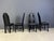 Postmodern Postmodern Italian Lacquered Wood Dining Chairs, 1980s, Set of 4 For Sale - Image 3 of 12