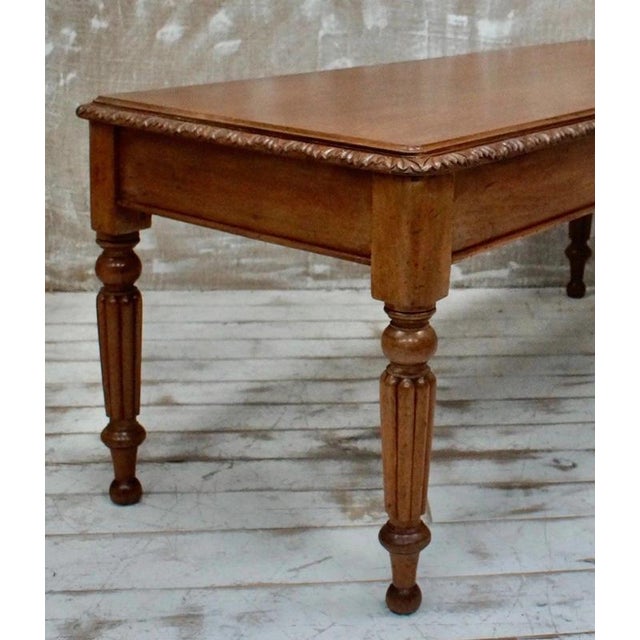 Antique Victorian Fruitwood Centre Table, 1890 For Sale - Image 7 of 10