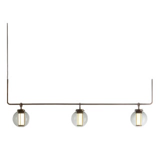 T Chandelier III Suspension Lamp by Neri and Hu Bai for Parachilna For Sale
