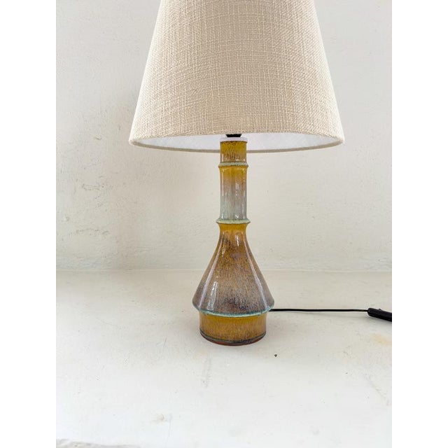 White Mid-Century Modern Table Lamp by Carl Harry Stålhane for Rörstrand, 1950s For Sale - Image 8 of 16