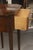 Late 19th Century One of a Pair of English George III Style Mahogany Two-Drawer Side Tables For Sale - Image 5 of 5