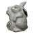 Vintage Porcelain Bunny Rabbit With Tree Figurine For Sale