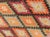 Burnt Orange Geometric Design Handmade Kilim - 68.5" X 116" For Sale - Image 8 of 11