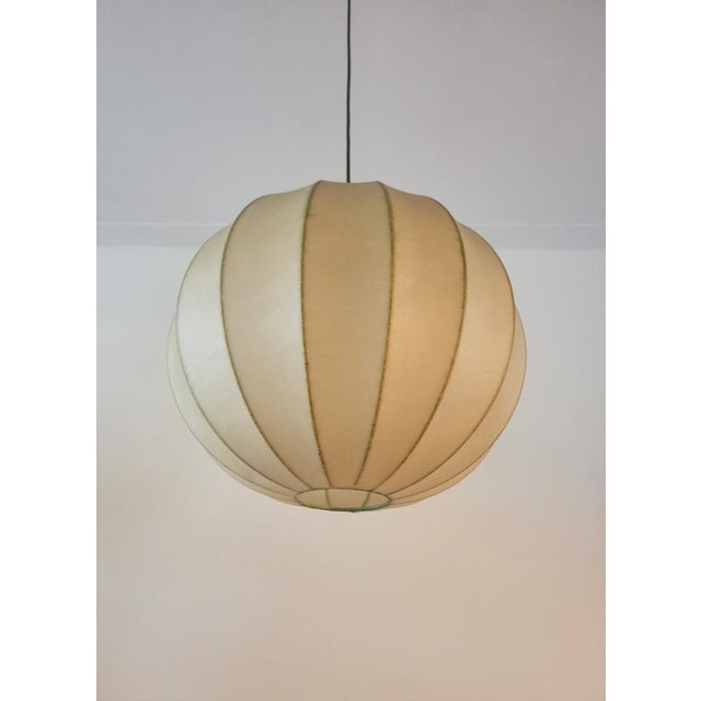 Metal Large Cocoon Lamp from Goldkant Leuchten, 1960s For Sale - Image 7 of 12
