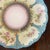 Prussia Plate and Bowl Set Hand Painted Vibrant Blue Border With Gold Accents For Sale - Image 11 of 16